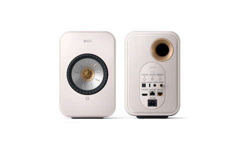 Bezprzewodowe Aktywne Kolumny Podstawkowe KEF LSX II Mineral White Sklep Poznań