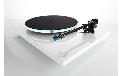 Rega P3 & Exact Planar 3 Biały Gramofon Analogowy z Wkładką