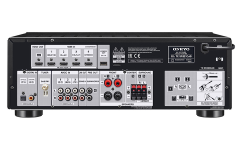 Amplituner Do Kina Domowego Onkyo TX-SR393DAB Czarny