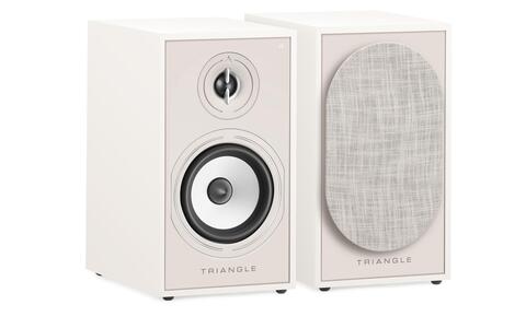 Białe Kolumny Podstawkowe Bluetooth Triangle Borea BR02BT