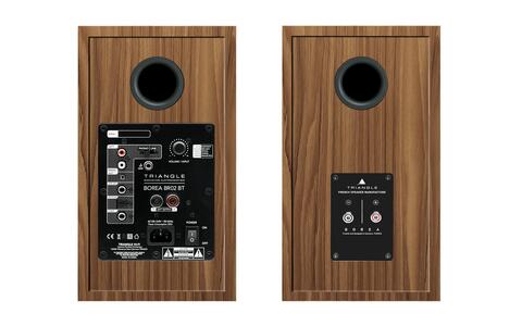 BR02BT Orzech Kolumny Podstawkowe Bluetooth Triangle Borea