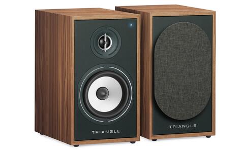 Borea BR02BT Orzech Kolumny Podstawkowe Bluetooth Triangle 