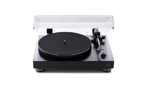 TT-4 Czarny Gramofon z Przedwzmacniaczem Argon Audio
