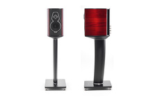Sonus Faber Homage Guarneri G5 Czerwone Kolumny Podstawkowe Salon Poznań Wrocław