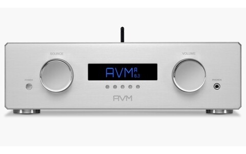 Srebrny Zintegrowany Wzmacniacz AVM Ovation A 8.3