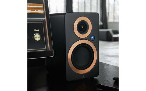 FORTE A4 Mk2 Czarne Aktywne Kolumny Podstawkowe Argon Audio