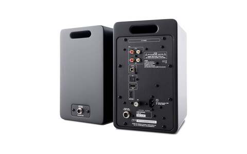 Mk2 Czarne Aktywne Kolumny Podstawkowe Argon Audio FORTE A4 