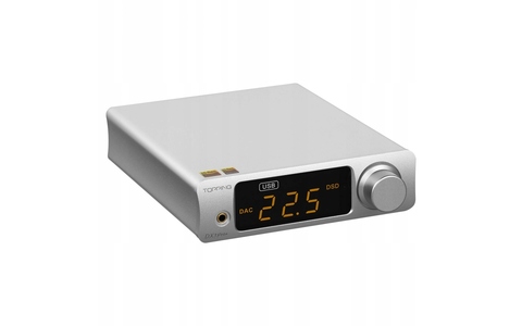 Topping DX3 Pro+ Srebrny Przetwornik Cyfrowo/Analogowy ze Wzmacniaczem Słuchawkowym i Przedwzmacniaczem 