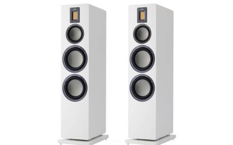 Audiovector QR7 Białe Kolumny Podłogowe