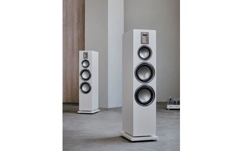 Audiovector QR7 Białe Kolumny Podłogowe