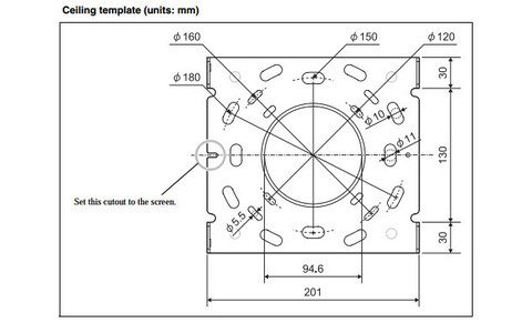 Epson ELPMB30 Uchwyt Sufitowy do Projektora Salon Poznań