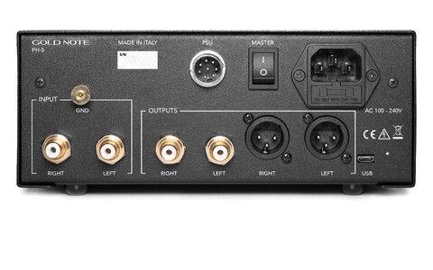 Przedwzmacniacz Gramofonowy Gold Note PH-5 Czarny Sklep Poznań