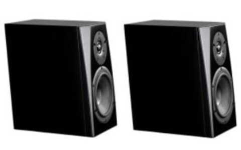 Czarny Połysk Kolumny Podstawkowe Phonar Veritas M4 Next 