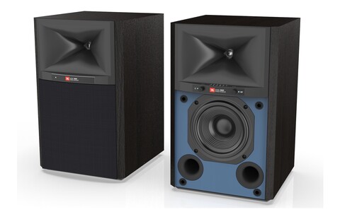 Aktywne Kolumny Podstawkowe JBL 4305P Studio Orzech Salon Poznań