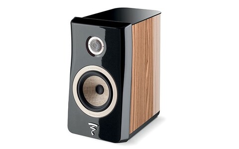 No1 Czarny Połysk Orzech Kolumny Podstawkowe Focal Kanta N°1 