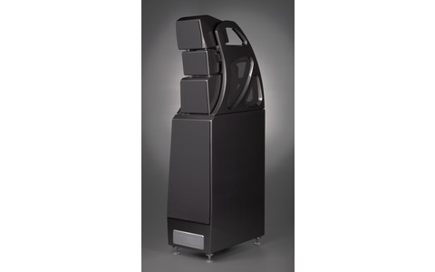 Czarna Kolumna Podłogowa Wilson Audio Alexx V