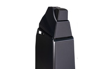 Wilson Audio Alexia V Czarne Kolumny Podłogowe Salon Poznań Wrocław