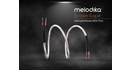 Hi-End 1,5m Melodika BSSC9515 Brown Sugar Kable Głośnikowe