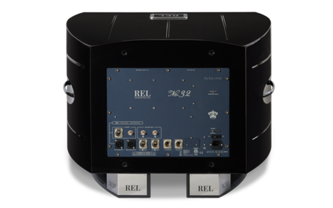 REL No. 32 Czarny Subwoofer Aktywny
