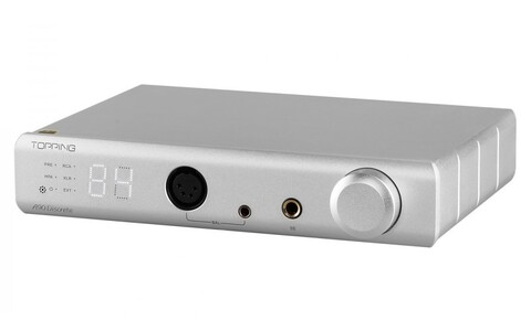 Topping A90 Discrete Srebrny Wzmacniacz Słuchawkowy