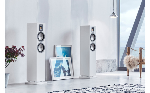 Kolumny Podłogowe Audiovector QR3 Białe para