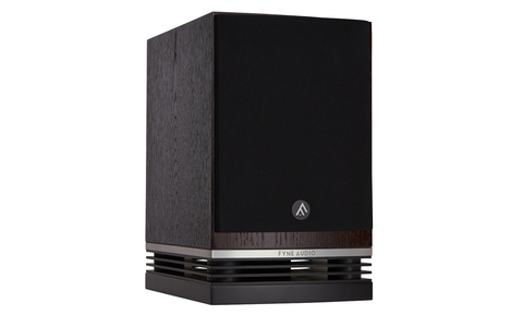 Kolumny Podstawkowe Fyne Audio F500 Brązowe przód maskownica