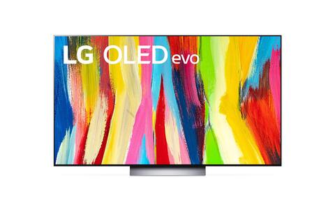 Telewizor OLED 4K LG OLED77C21LA z przodu