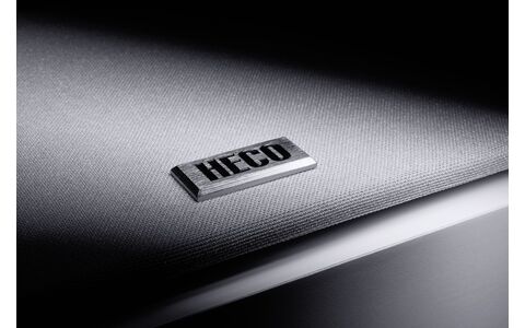 Kolumny Podstawkowe Heco Victa Elite 202 Białe logo