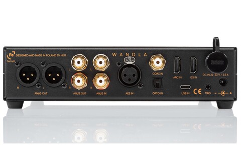 Przetwornik Cyfrowo-Analogowy DAC Ferrum Wandla tył