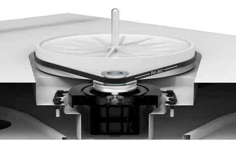 Gramofon z Wkładką Ortofon Quintet Red Pro-Ject X2 B Czarny mechanizm