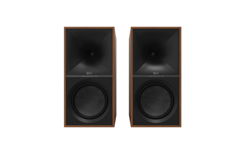 Aktywne Kolumny Podstawkowe Klipsch The Nines Orzech Front