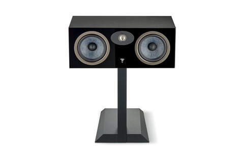 Kolumna Centralna Focal Theva Center Czarna kolumna na stojaku