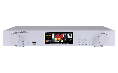 Odtwarzacz Sieciowy Streamer Cocktail Audio N25AMP Srebrny