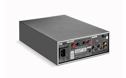 Zintegrowany Wzmacniacz Stereo Naim NAIT 50 tył z boku