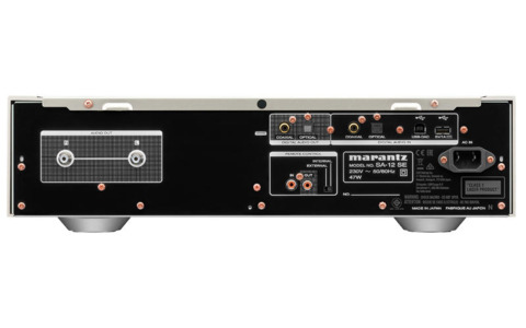 Odtwarzacz CD Marantz SA-12 SE Srebrno-Złoty tył