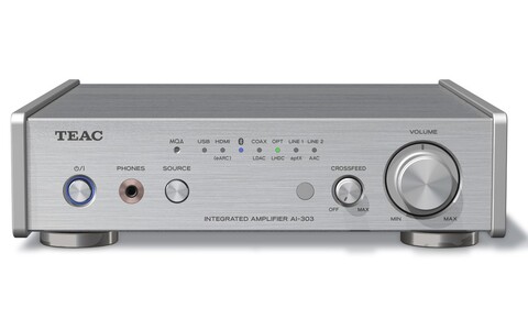 Wzmacniacz z DAC Teac AI-303 Srebrny przód