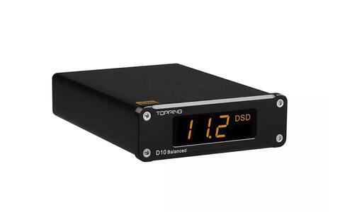 Zbalansowany Przetwornik DAC Topping D10B Czarny