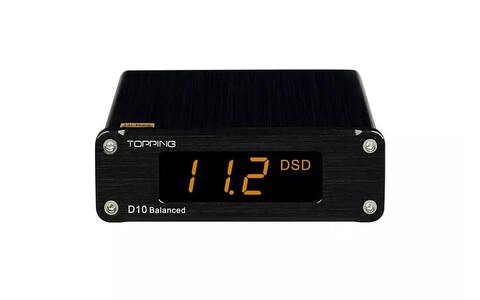 Zbalansowany Przetwornik DAC Topping D10B Czarny