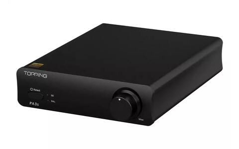 Kompaktowy Wzmacniacz Stereo Topping PA3S Czarny