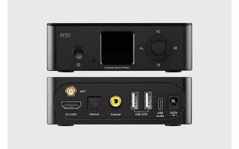 Odtwarzacz Sieciowy Topping M50 tył