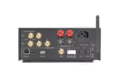 Wzmacniacz Zintegrowany z Funkcjami Sieciowymi Gold Note IS-10 Czarny