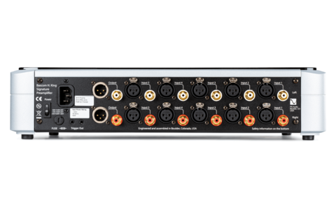 Przedwzmacniacz PS Audio BHK Signature Srebrny Salon Poznań tył