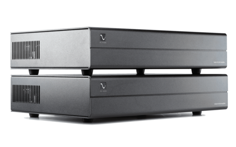 Końcówka Mocy Monoblok PS Audio Stellar M1200 Czarna Salon Poznań bok