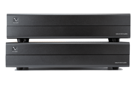 Końcówka Mocy Monoblok PS Audio Stellar M1200 Czarna Salon Poznań tył