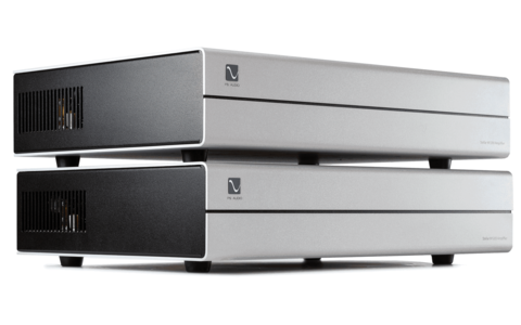 Końcówka Mocy Monoblok PS Audio Stellar M1200 Srebrna Salon Poznań bok