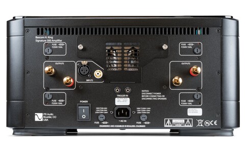 Końcówka Mocy PS Audio BHK Signature 300 Mono Czarna Salon Poznań tył