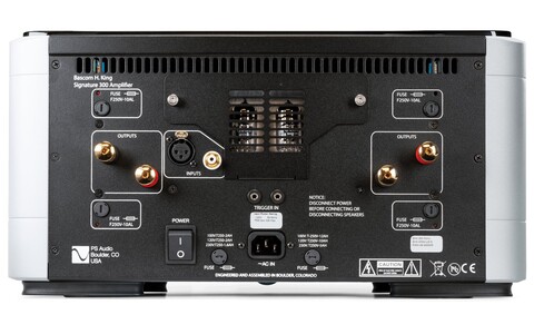 Końcówka Mocy PS Audio BHK Signature 300 Mono Srebrna Salon Poznań tył