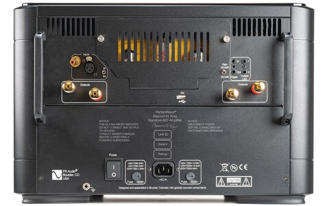 Końcówka Mocy PS Audio BHK Signature 600 Mono Czarna Salon Poznań tył