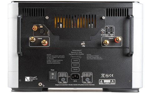 Końcówka Mocy PS Audio BHK Signature 600 Mono Srebrna Salon Poznań tył