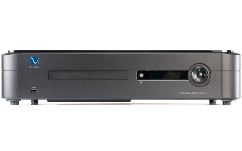 Transport CD PS Audio Transport SACD PerfectWave Czarny Salon Poznań przód